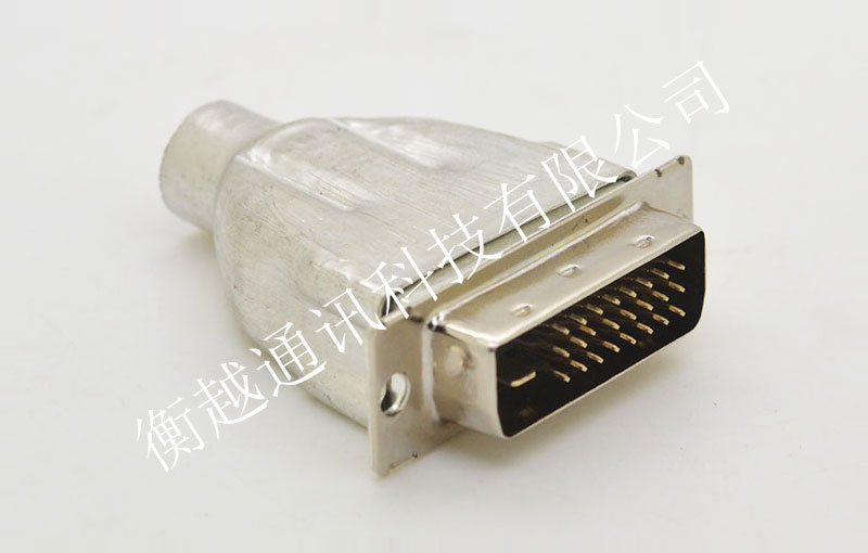 DVI 24+1M焊線(xiàn)式配一體式護套款成品